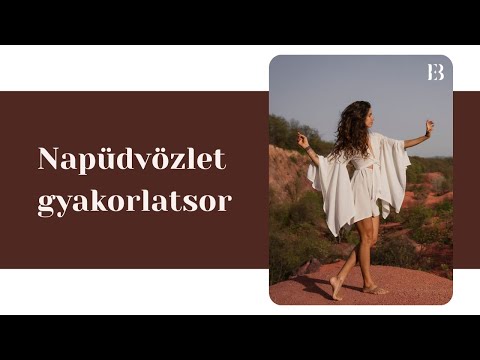 Napüdvözlet gyakorlatsor ・15 perc・www.egyedbrigi.hu ・Jóga minden napra