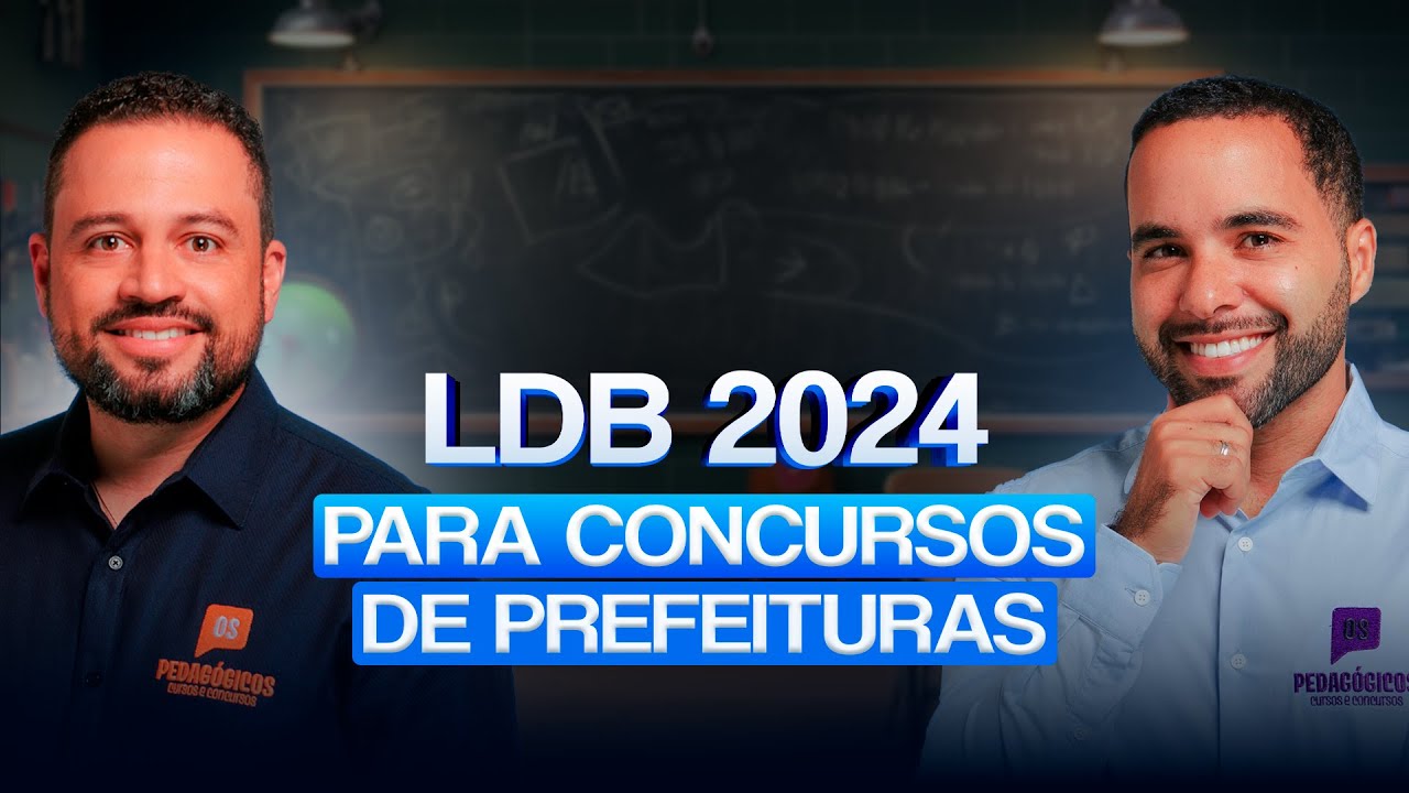 LDB ATUALIZADA | Para concursos de prefeituras 2024