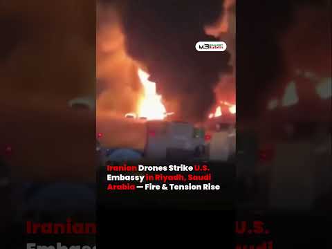 Drone Strike Hits US Embassy in Riyadh, Fire Reported