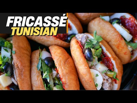 Fricassé a Tunisian Savoury Bun