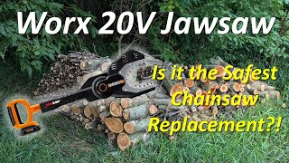 Worx 20v Jawsaw - Is It The Safest Chainsaw Replacement Out There