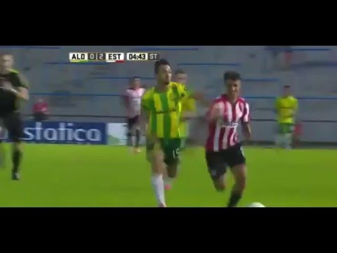 Gol de Facundo Quintana - Aldosivi (MdP) 0 Vs 2 Estudiantes (LP) - Fecha 4 - Liga Argentina