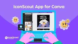 IconScout app for Canva | Design like a pro with Icons, 3D Illustrations, Lottie animations & more
