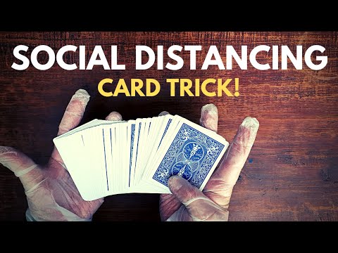 DO ASTOUNDING 'SOCIAL DISTANCING' CARD TRICK (Learn the Secret!)