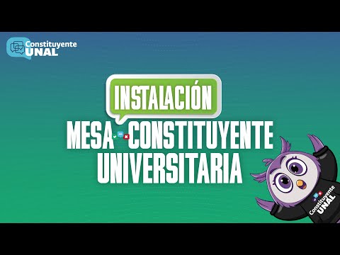 Instalación Mesa Constituyente Universitaria