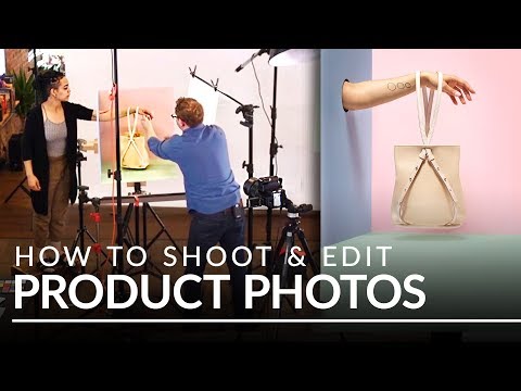 How to Shoot Products: Photography and Background Retouching Video