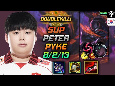 Pyke Support Build Peter Duskblade of Draktharr Hail of Blades - LOL KR GrandMaster Patch 13.20
