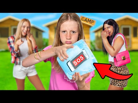 Nastya ended up in a summer camp with mean girls