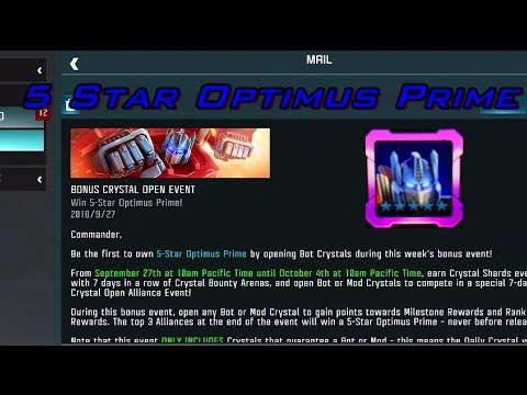 5 Star Optimus Prime Event - Transformers: Forged to Fight