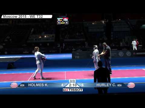 Moscow 2015 WE WorldChampionships T32 06 red Hurley C USA vs Holmes K USA