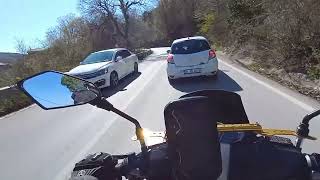 Mondial fusion 125 viraj ve ivmelenme testi