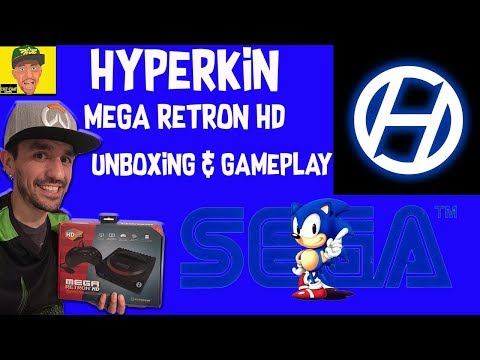 Hyperkin Mega Retron HD Console! Genesis & Megadrive goodness! Unboxing & Review!