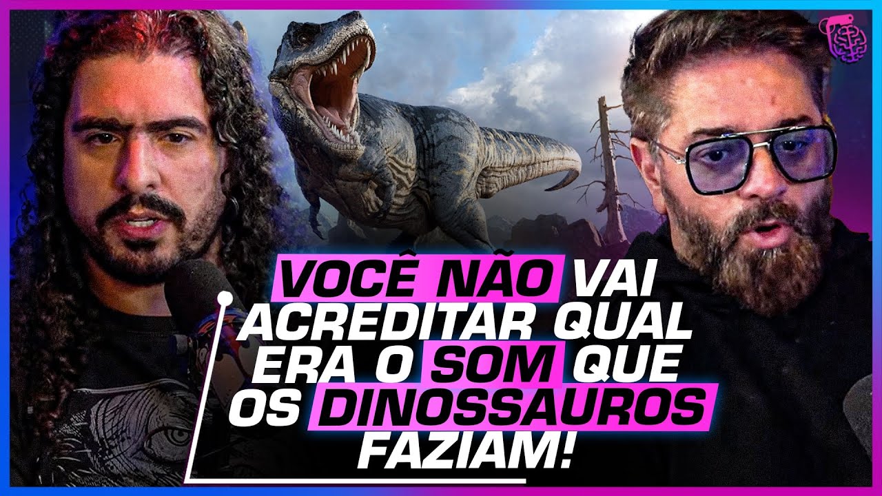 VOCÊ sabe quão RÁPIDOS os DINOSSAUROS eram? - PIRULLA e BRUNO AUGUSTA