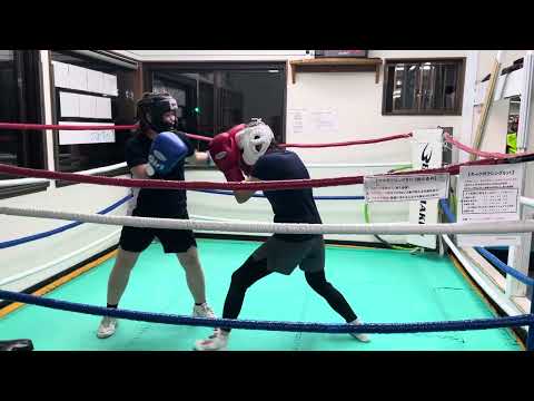 女性同士のライトスパーリング🥊
