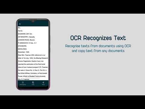 Camera Scanner - PDF Scanner App Video