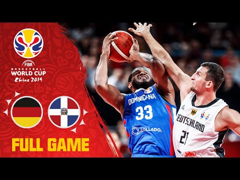 Dominican Republic edge out the German squad - Full Game - FIBA Basketball World Cup 2019