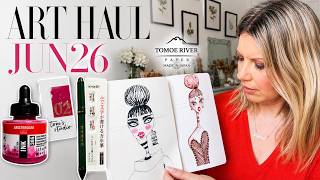 🎨 Tried and Tested Art Supplies Haul JUN26 #haul