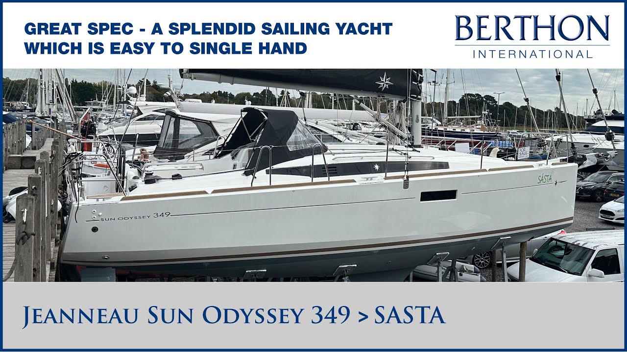[OFF MARKET] Jeanneau Sun Odyssey 349 (SASTA), with Sophie Kemp - Yacht for Sale - Berthon Int.