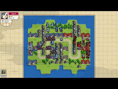 Wargroove Trebuchet 4 Movement Power test