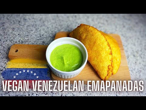 VEGAN VENEZUELAN EMPANADAS | Guasacaca Salsa 🤤 | Katie Makes It Vegan