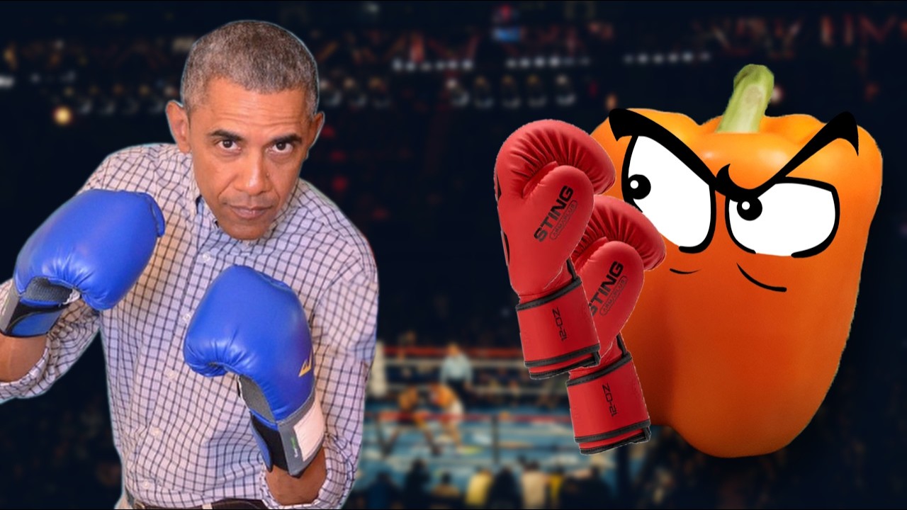 I want to box Obama