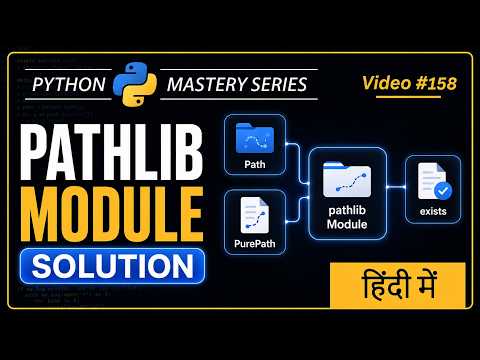 Python Pathlib Module Practice Set in Hindi | 12 Questions Solved Step-by-Step
