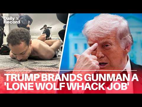 Donald Trump brands gunman who charged Washington dinner a ‘LONE WOLF WHACK JOB’