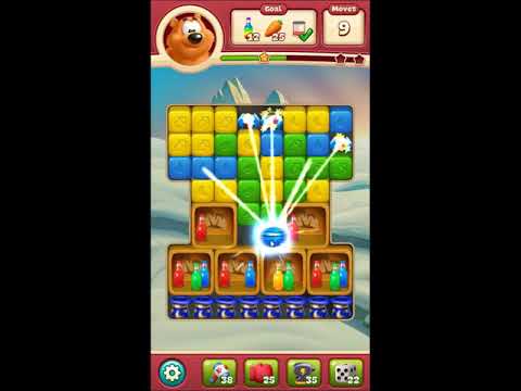 Toon Blast Level 2377 - NO BOOSTERS 🐻🐺🐱 | SKILLGAMING ✔️