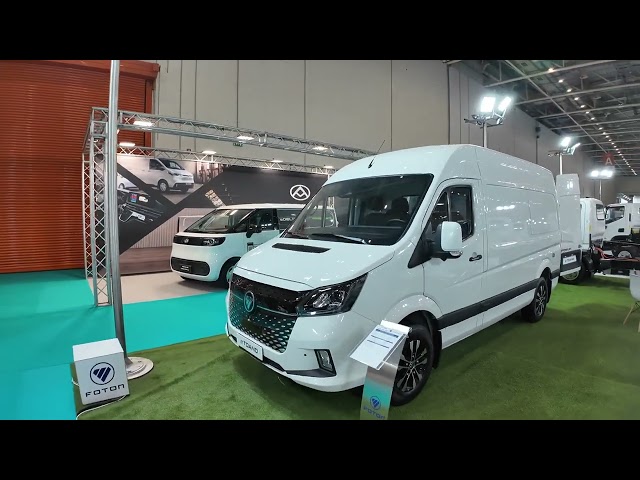video of Foton TOANO EV electric van Cargo Van Manual Tajikistan Middle Asia