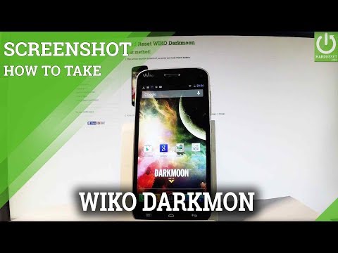 How to Take Screenshot on WIKO Darkmoon - Capture / Edit Screen