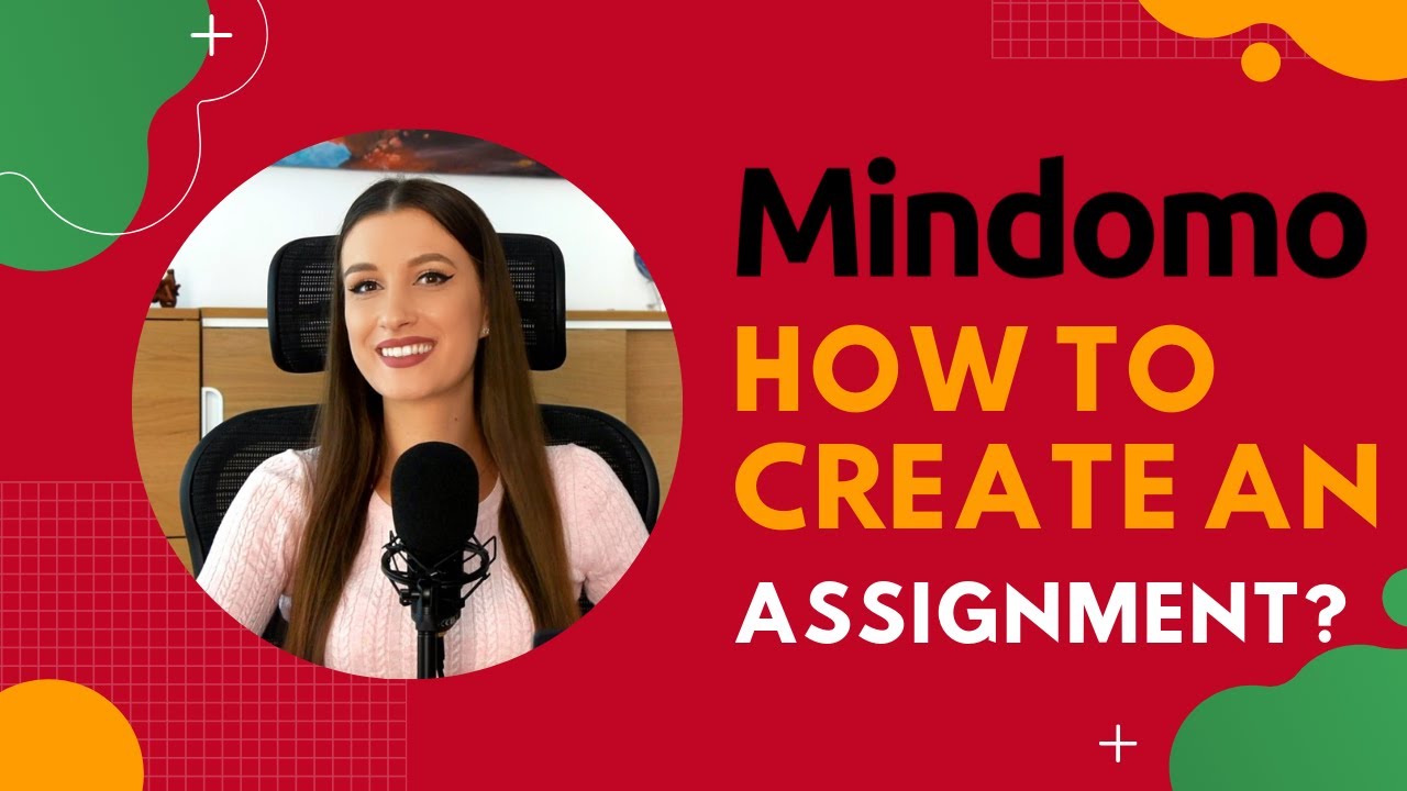 How to create a Mindomo mind map assignment?