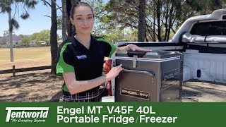 *NEW!* Engel MT-V45F 40L Portable Fridge/Freezer - Close Look, Features & Specs Review