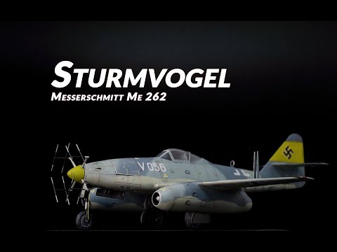 【Model Building】Messerschmitt Me 262 - HobbyBoss - 1/48 Aircraft Model - Stormbird.