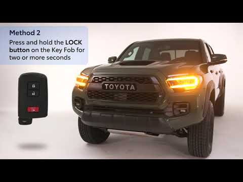 Know Your Toyota – How to start your vehicle with a key fob