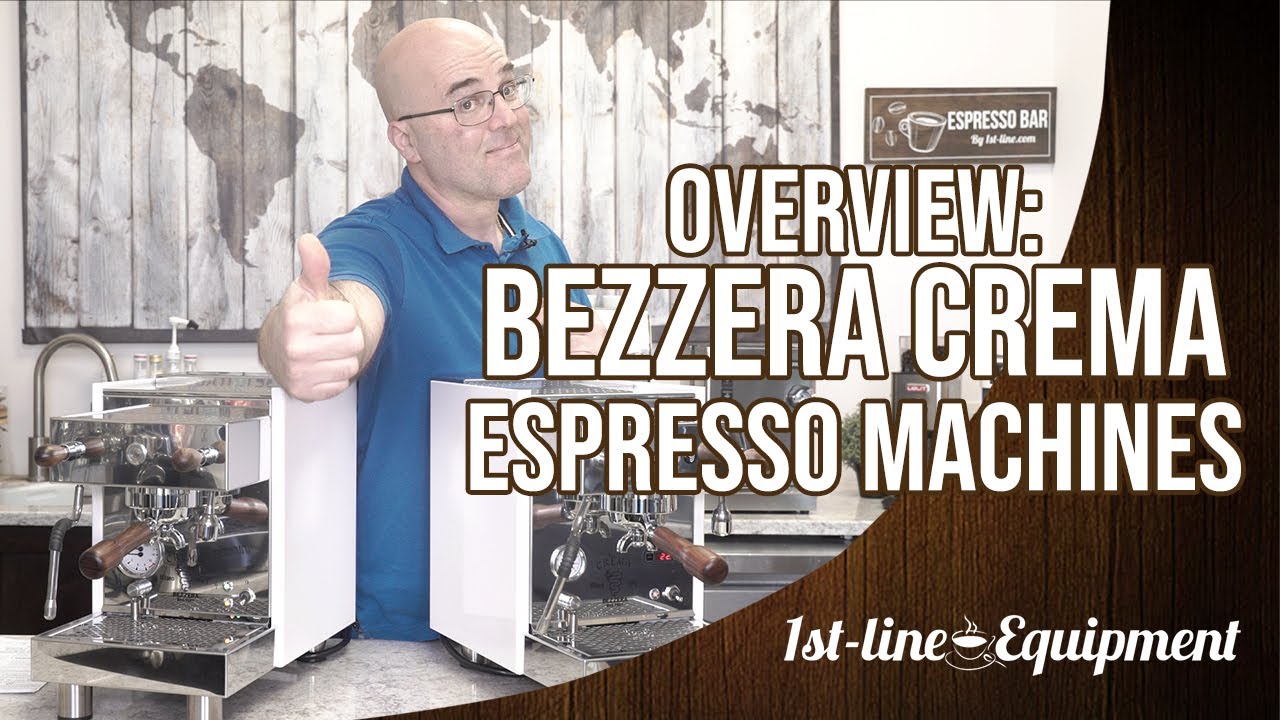 Overview: Bezzera Crema Espresso Machines