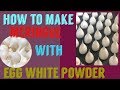 How To Make Meringue With Egg White Power