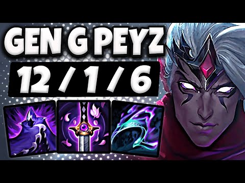 Varus vs Aphelios ADC [ Gen G Peyz ] Patch 14.11 Ranked Korea ✅