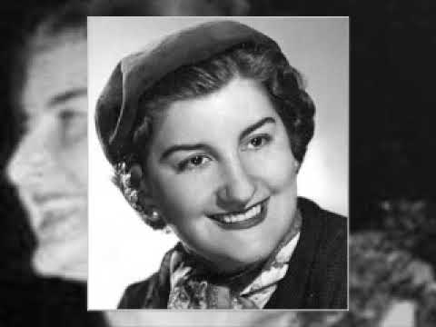 Ilse Hollweg sings "Quando men vo" (La Boheme)