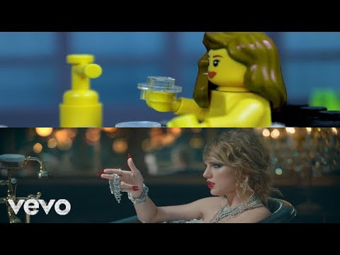 LEGO Taylor Swift - Look What You Made Me Do (Comparison)