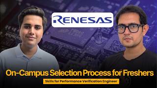 Skills for Performance Verification | Renesas Electronics On-Campus Selection Process for Freshers