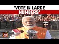 Gujarat Election 2024 Phase 3: PM Modi Urges Voters To Come In Large Numbers To Vote