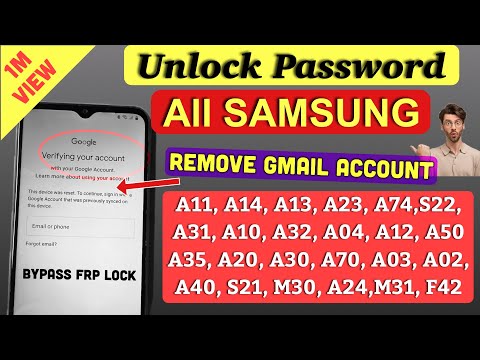 Finally New Method-All Samsung FRP Bypass|Unlock 2024 All Android 12/13/14 | Google Account Remove