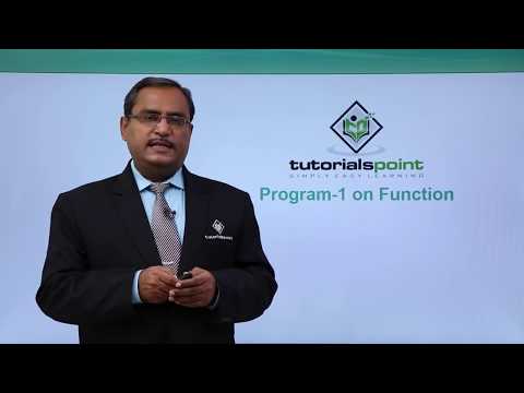 Introduction to Function in C