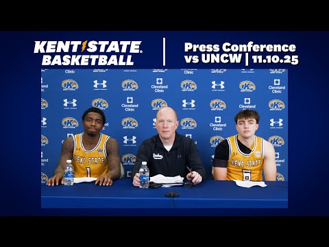 Kent State Men's Basketball vs. UNC-Wilmington 11.10.25 | Postgame Press Conference