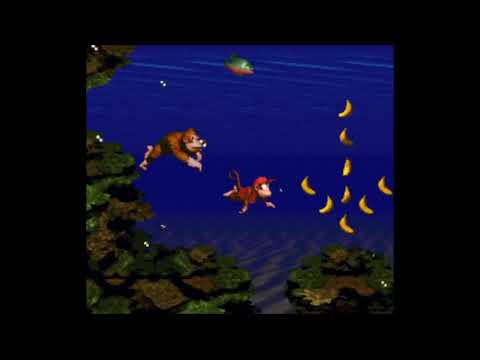 Donkey Kong Country Aquatic Ambience with Gameplay