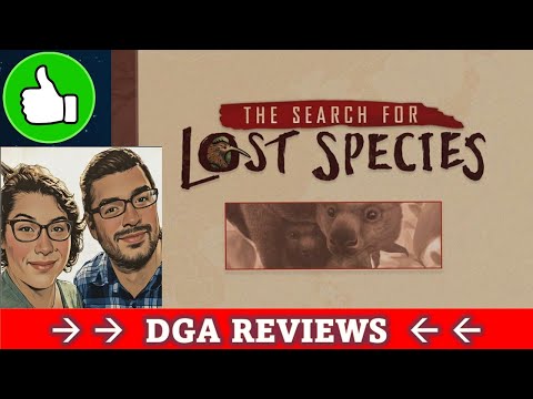 DGA Reviews Board Games: The Search For Lost Species (Cozy Game Day)