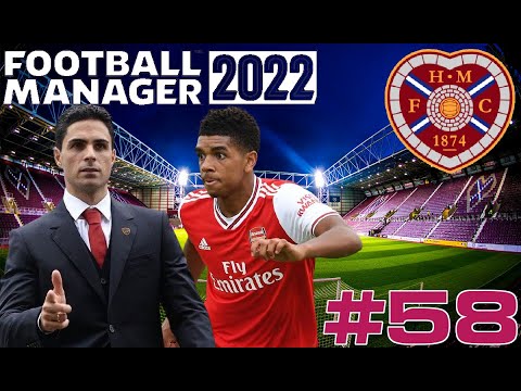 ARSENAL YOUNGSTER JOINS!!! FOOTBALL MANAGER 2022 | HEARTS FC | EP.58 | PREMIER SPORTS CUP GROUPS
