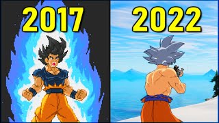 Evolution of Ultra Instinct Goku (2017-2022) 身勝手の極意