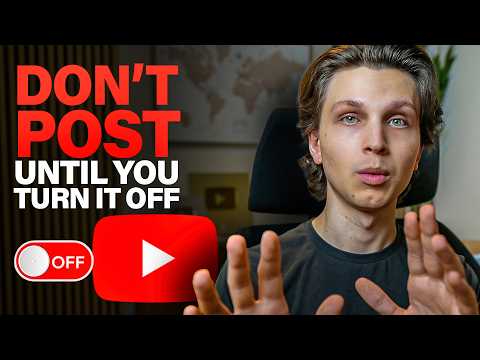 This NEW Hidden YouTube Setting is HURTING Your Views (Turn it OFF!)