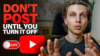 This NEW Hidden YouTube Setting is HURTING Your Views (Turn it OFF!)